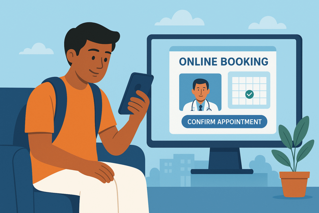 How Online Appointment Booking Helps Indian Patients Access GCC Hospitals Faster