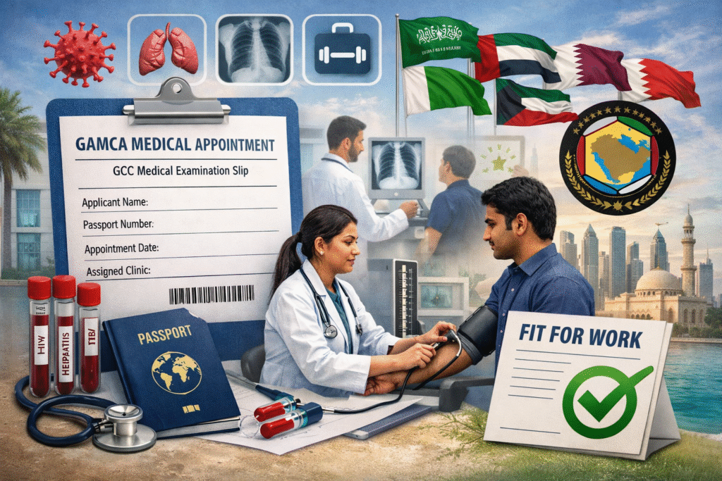 What is a GAMCA (Wafid) Medical Appointment?